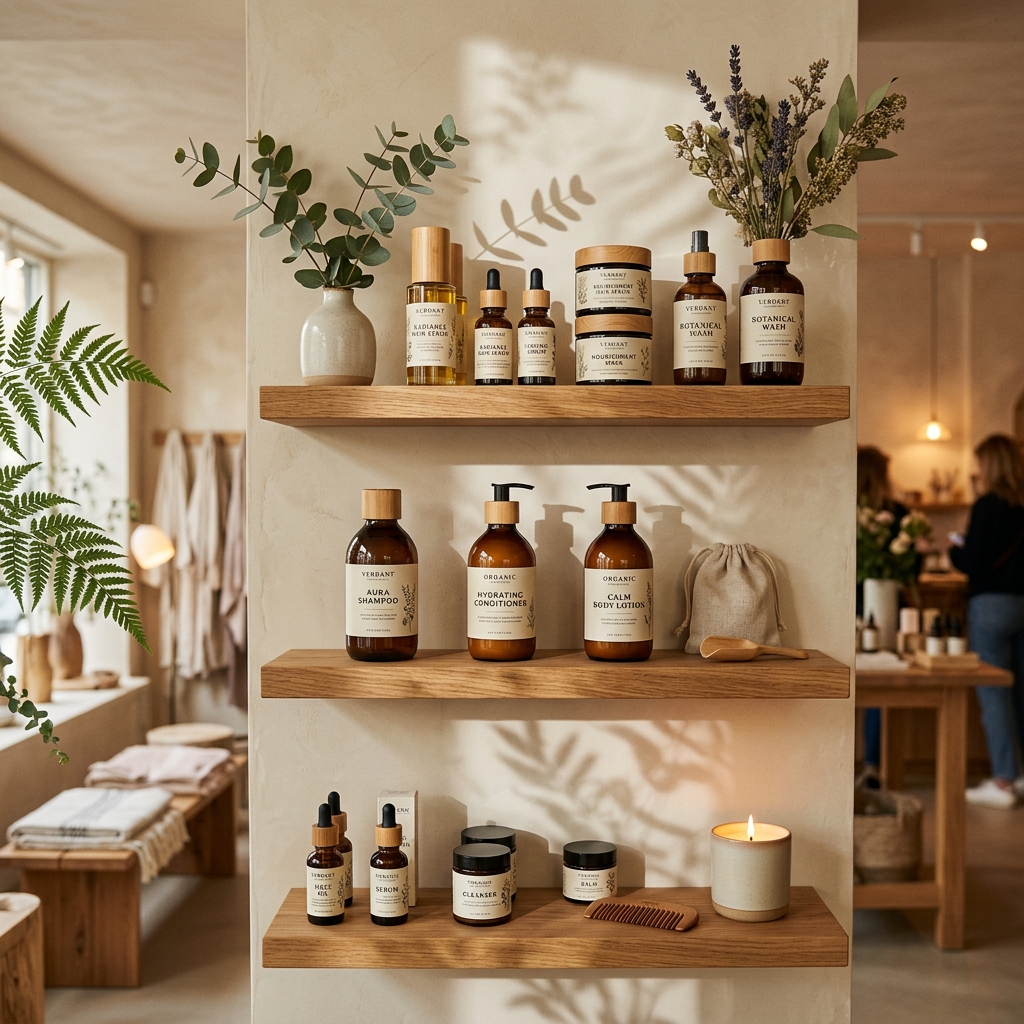 Organic Product Shelf